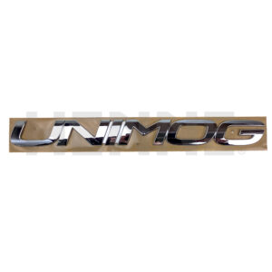 Schriftzug Chrom UNIMOG A4058171714