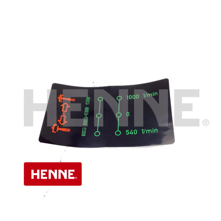 Original Aufkleber Schaltung Zapfwelle A4375840526