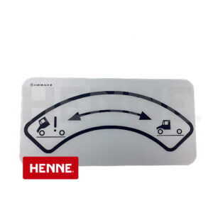 Original Unimog Hinweisschild