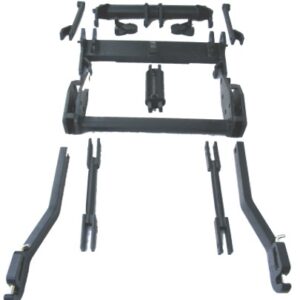 Unimog 1-Zylinder-Frontkraftheber incl. Hyd.-Schlauchsatz Kat.2 ZQ302955424003