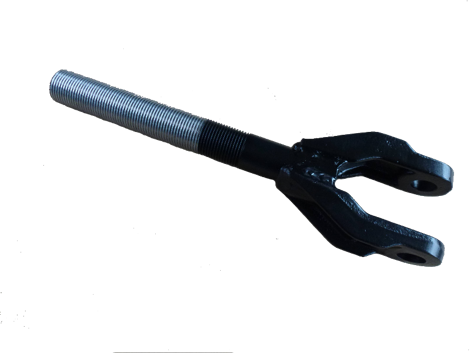 Gewindespindel mit Gußgabel