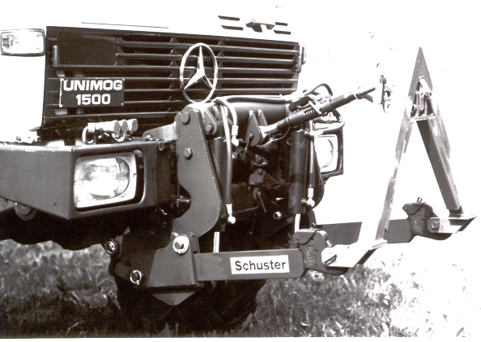 2-Zylinder-Frontkraftheber incl.-Schlauchsatz Kat.2