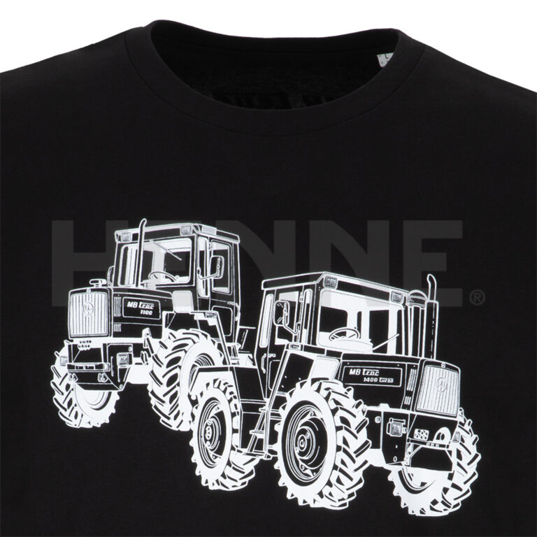 MB trac T-Shirt schwarz MBTRAC0003 – Bild 2