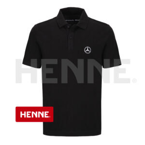 MB trac Poloshirt schwarz MBTRAC0004