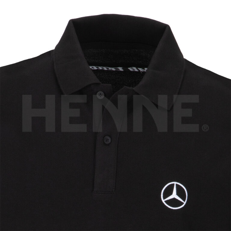 MB trac Poloshirt schwarz MBTRAC0004 – Bild 2
