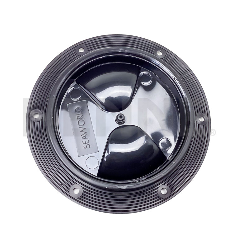 Inspektionsdeckel schwarz 4" – Bild 2