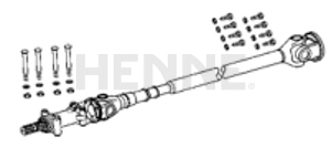 Frontzapfwelle 1 3/8" 6tlg.