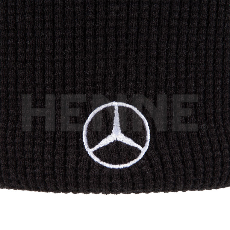 Mercedes-Benz Fleece Beanie / Mütze schwarz MBT0144 – Bild 4