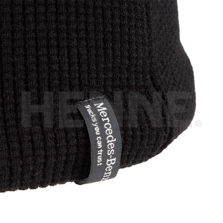Mercedes-Benz Fleece Beanie / Mütze schwarz MBT0144 – Bild 2