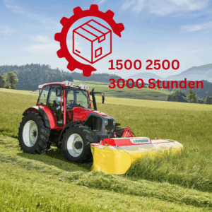 Lindner Geotrac Servicepaket bei 1500, 2500, 3500 Stunden