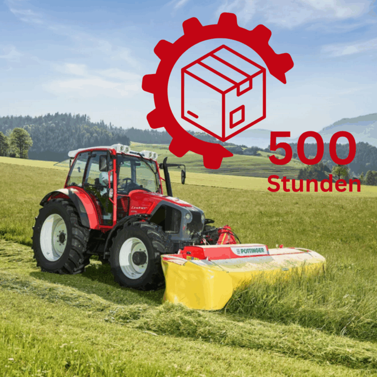 Lindner Geotrac Servicepaket bei 500 Stunden