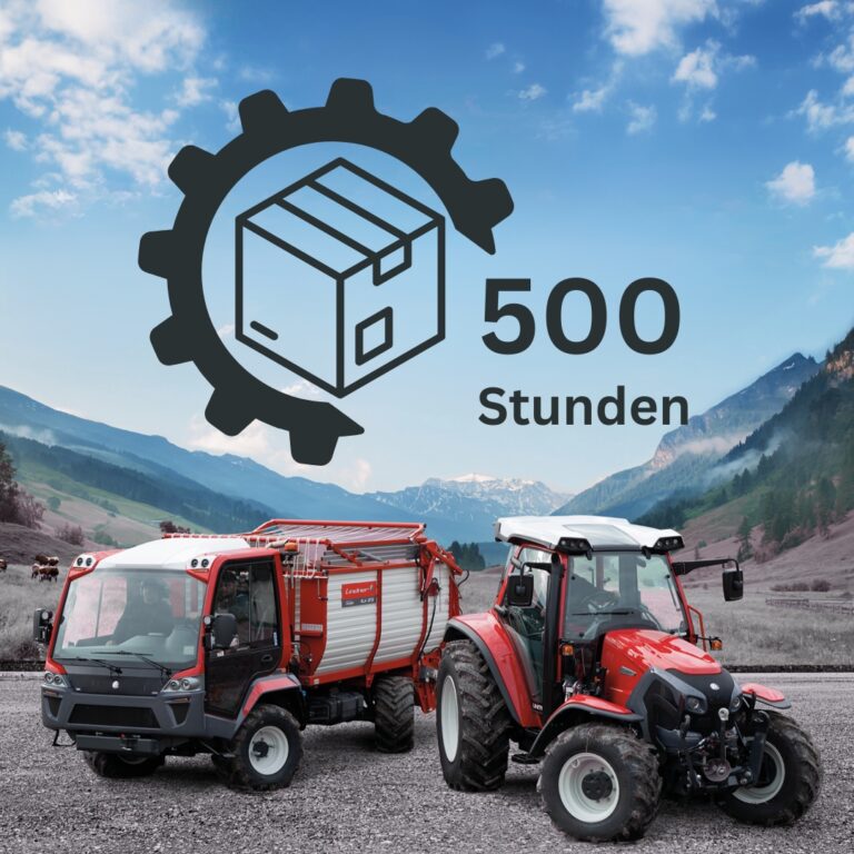 Lindner Unitrac Servicepaket bei 500 Stunden