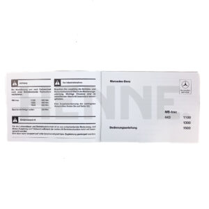 Betriebsanleitung MB-trac 443 – Bild 2
