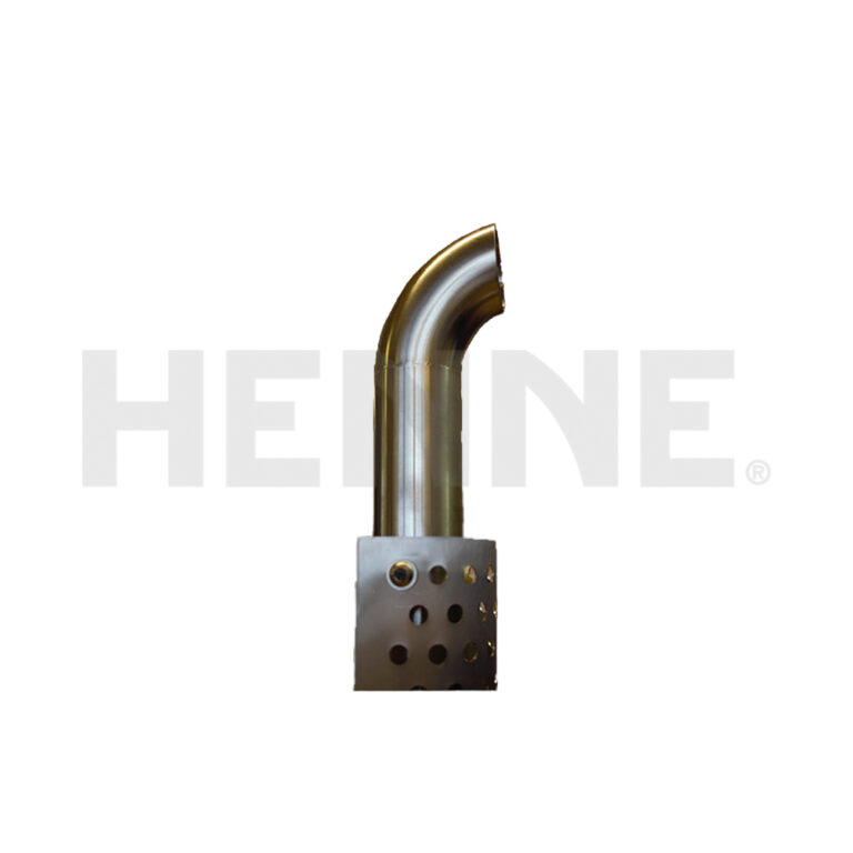 Unimog Hochlegung mit Edelstahlblende DM=70 mm Auspuffrohr U403 U406 U416 U417 – Bild 3
