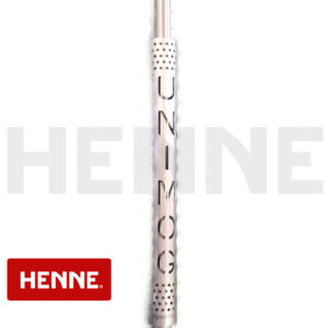 Unimog Hochlegung Edelstahlausführung mit Edelstahlblende und Schriftzug DM=90mm U1000 - U2400 / U90 - U140