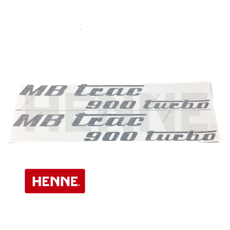 MB trac Aufkleber Motorhaube "MB trac 900 turbo"