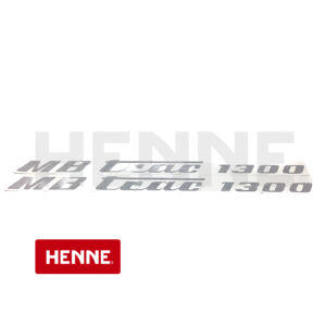 MB trac Aufkleber Motorhaube "MB trac 1300" 2er Satz