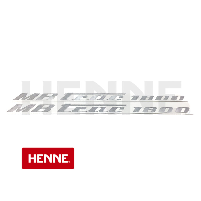 MB trac Aufkleber Motorhaube "MB trac 1800" 2er Satz