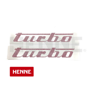 MB trac Aufkleber Motorhaube "turbo" 2er Satz