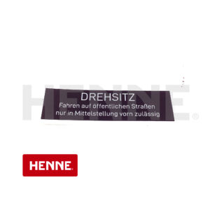 MB trac Aufkleber "Drehsitz" brasil
