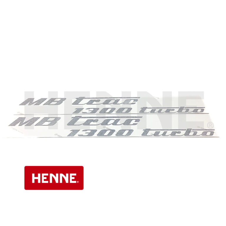 MB trac Aufkleber Motorhaube "MB trac 1300 turbo" 2er Satz