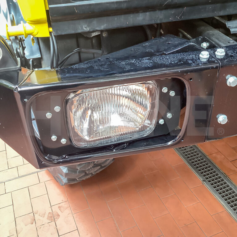 Umbausatz Leuchtweitenregler auf elektrisch Scheinwerfer Unimog 424 425 427 435 437