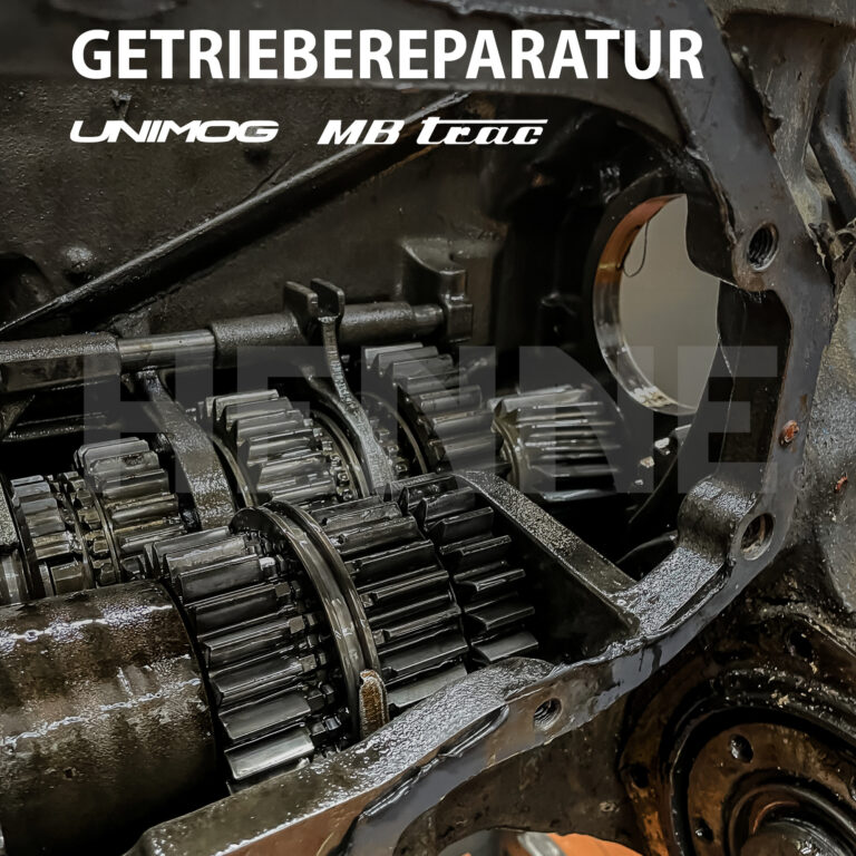 Getriebeinstandsetzung für Unimog und MB trac bei Henne