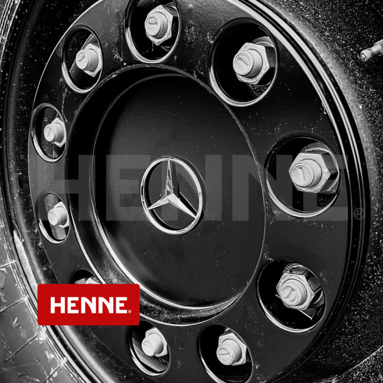 Unimog UGN UGE Felgenblende mit Original Mercedes Benz Stern (Stück)