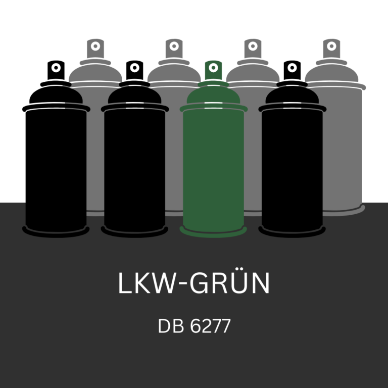400ml Lackspray LKW-grün DB 6277 – 1K-Autolack